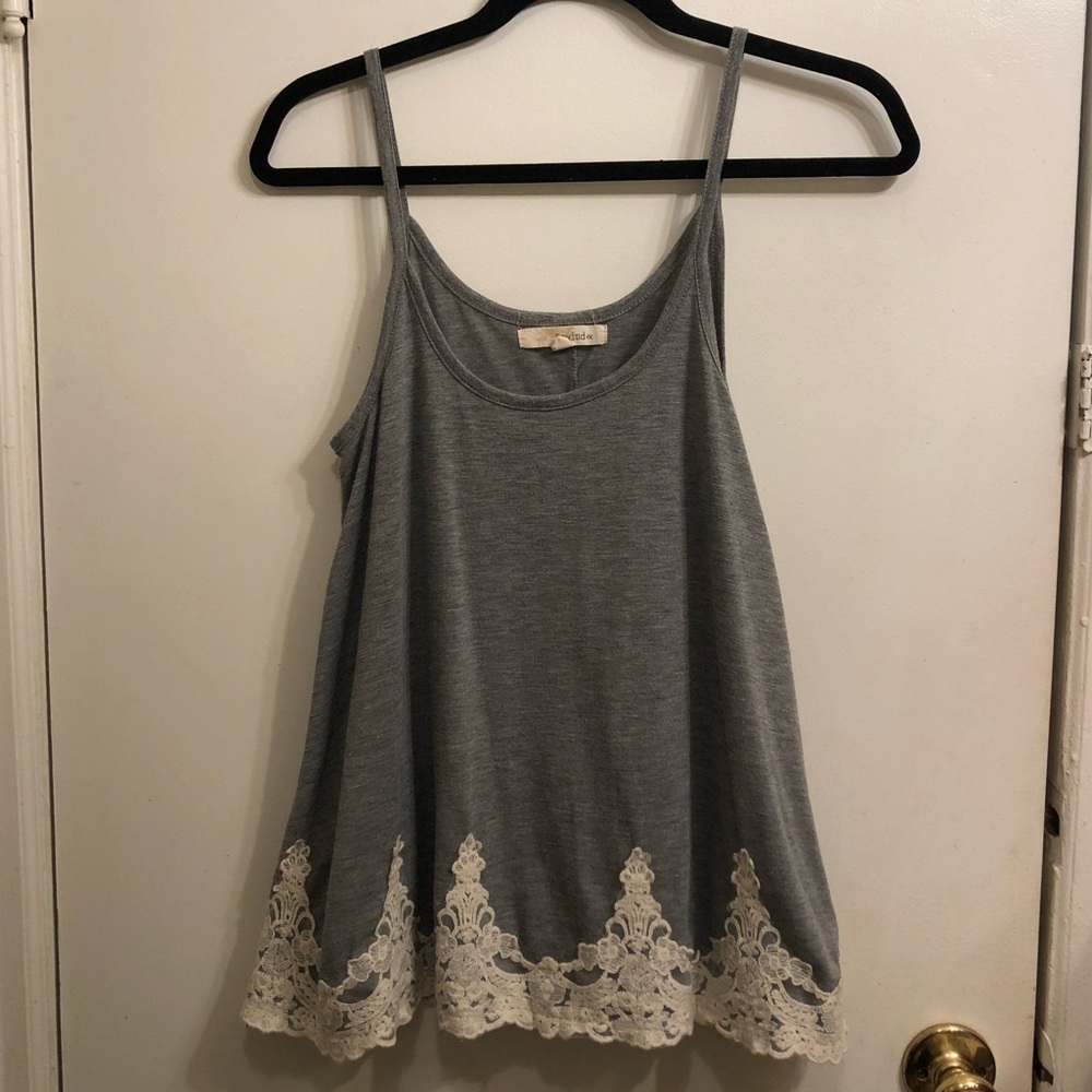 Lace Detail Tank Top